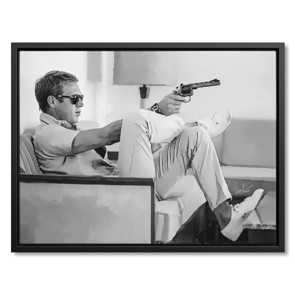 Steve Mcqueen Gun Aim