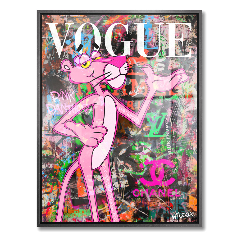 Pink Panther Pop Art Graffiti