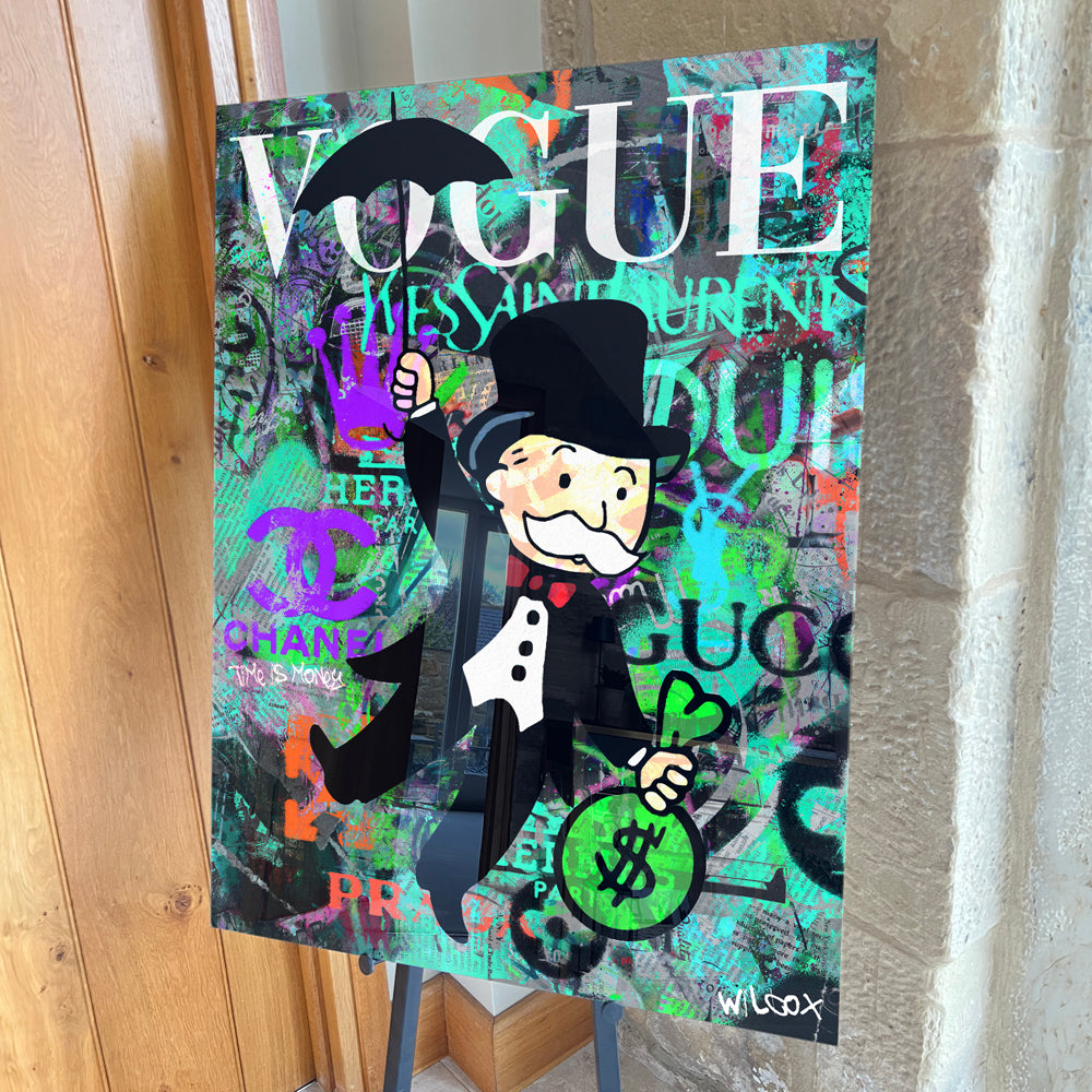 Mr. Monopoly Pop Art Graffiti