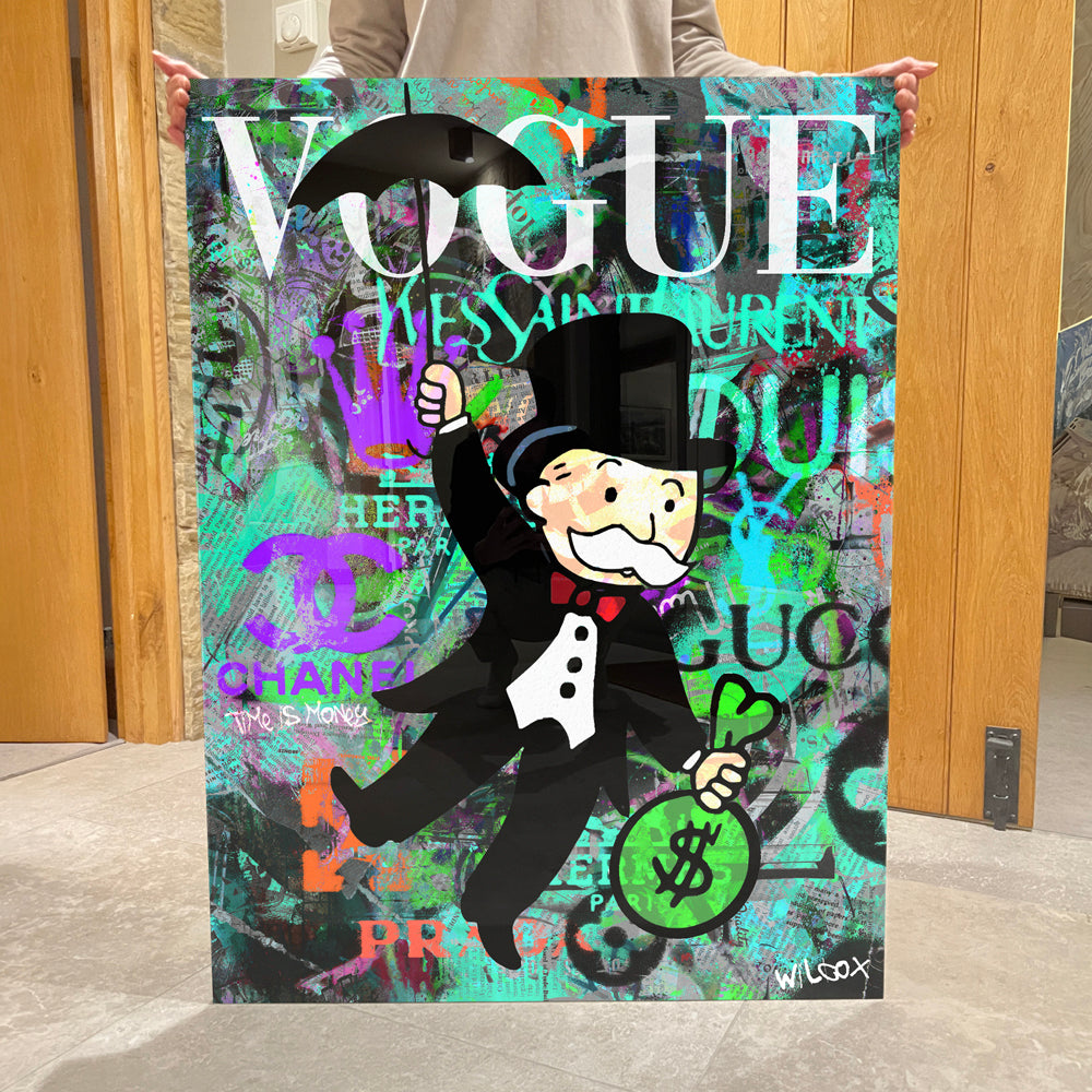 Mr. Monopoly Pop Art Graffiti