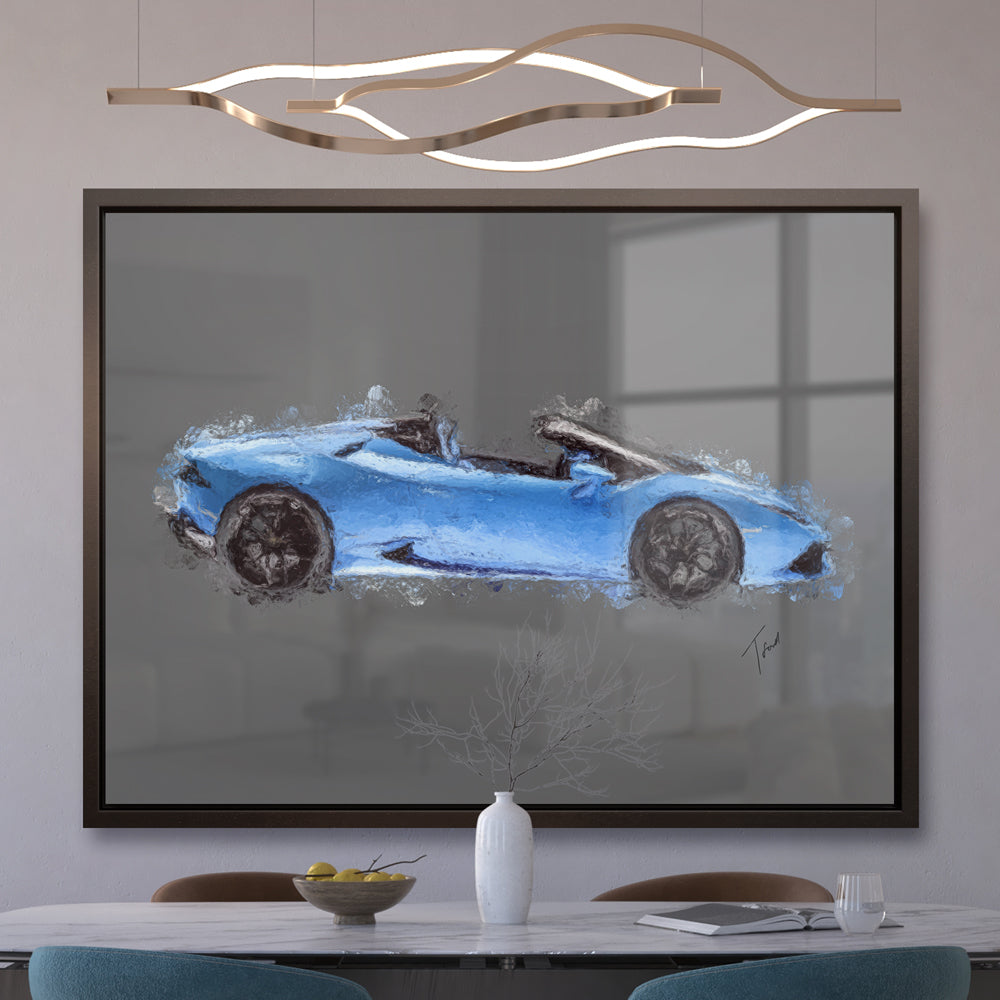 Lamborghini Huracan Spyder Blue