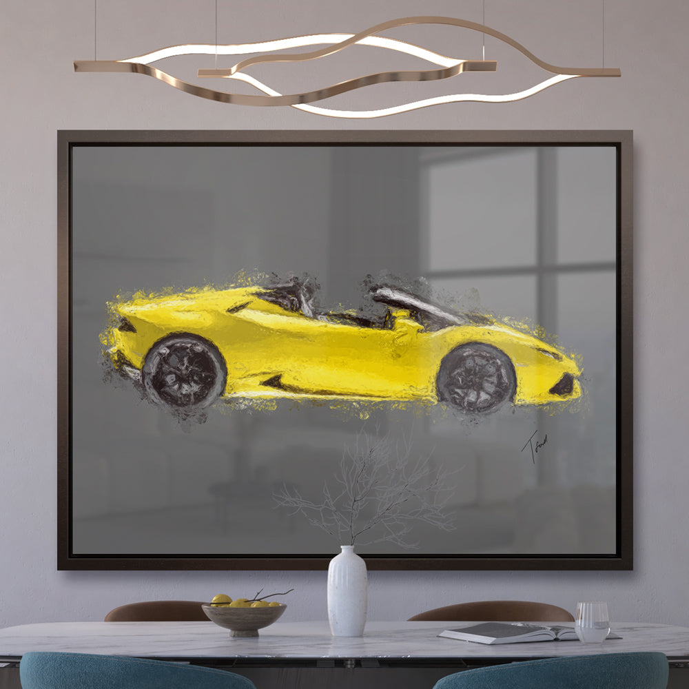 Lamborghini Huracan Spyder Yellow