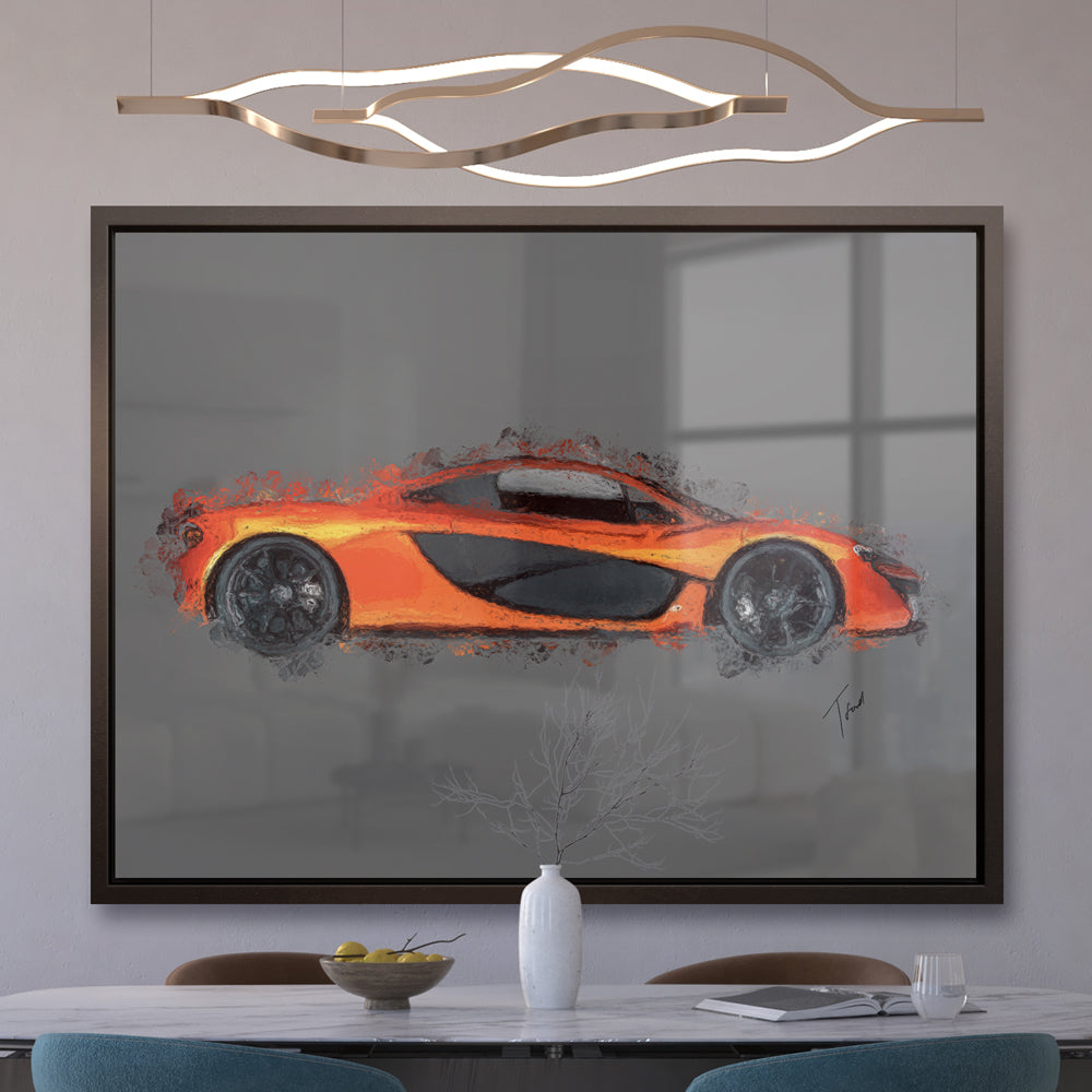 McLaren P1 Papaya