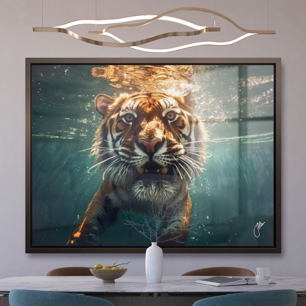 Underwater Tiger