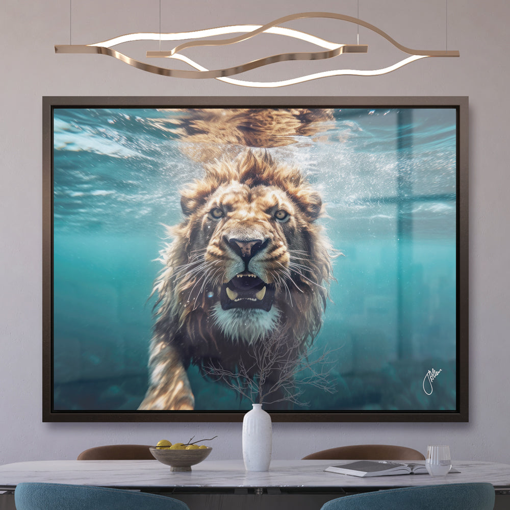 Underwater Lion