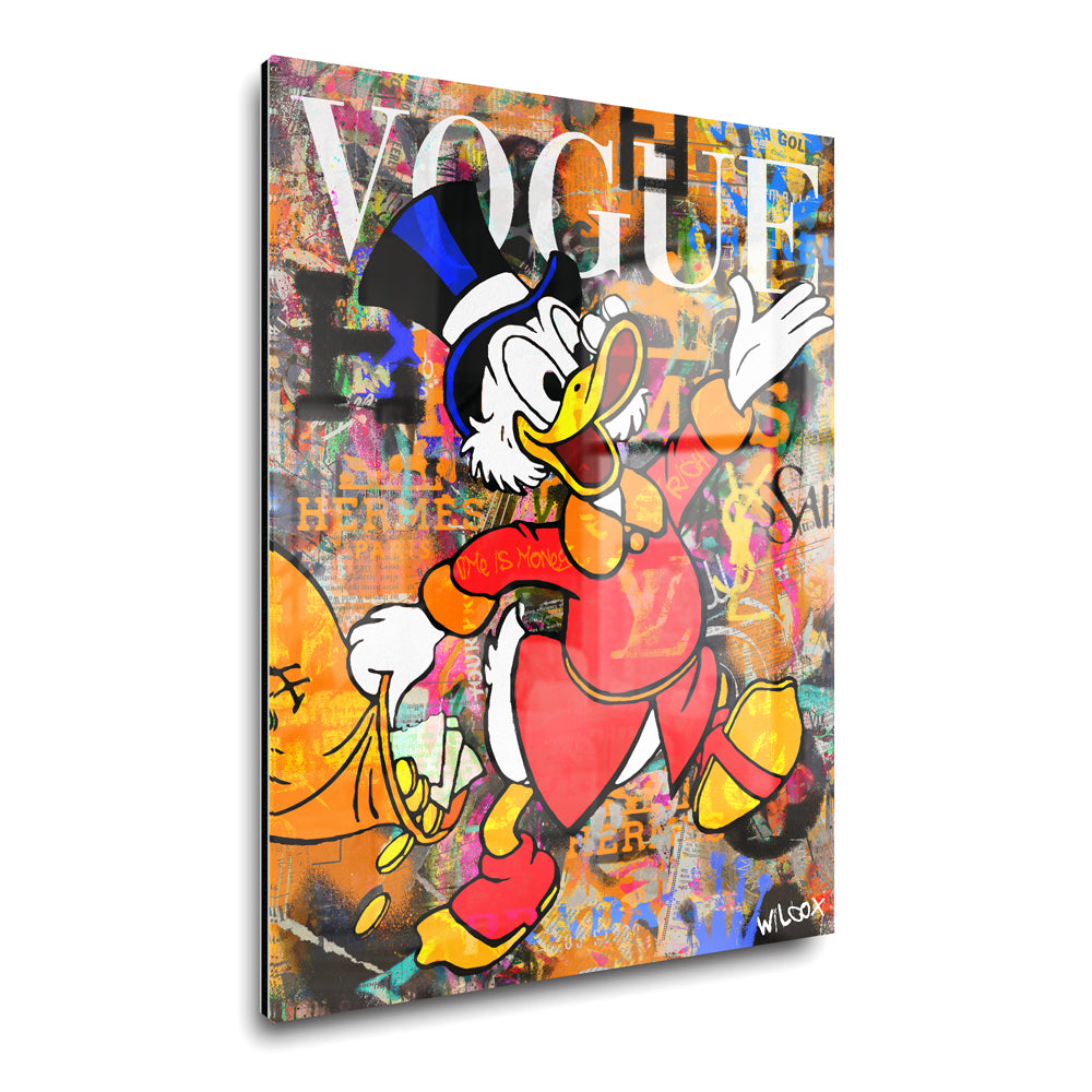 Scrooge McDuck Pop Art Graffiti