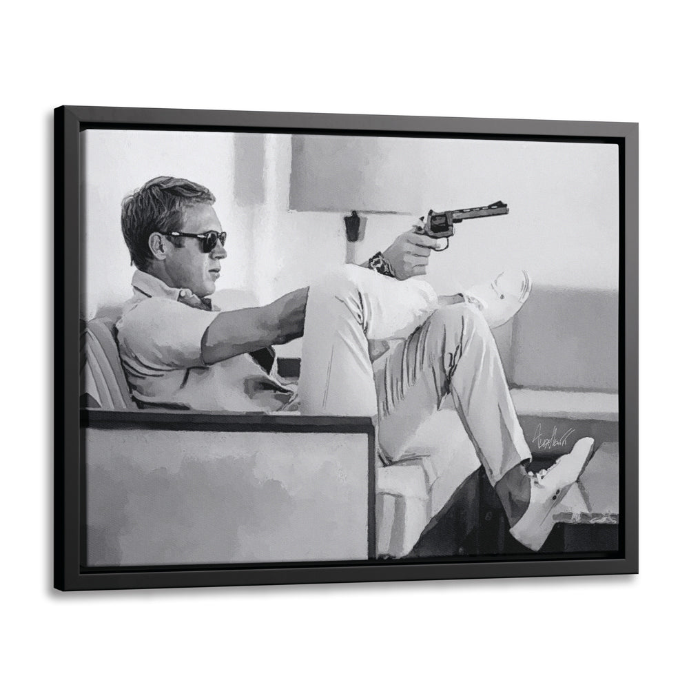 Steve McQueen Gun Aim