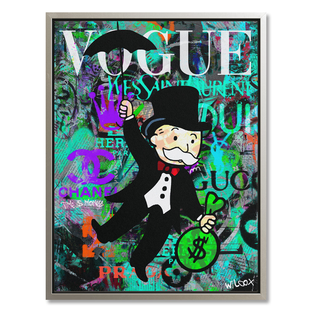 Mr. Monopoly Pop Art Graffiti