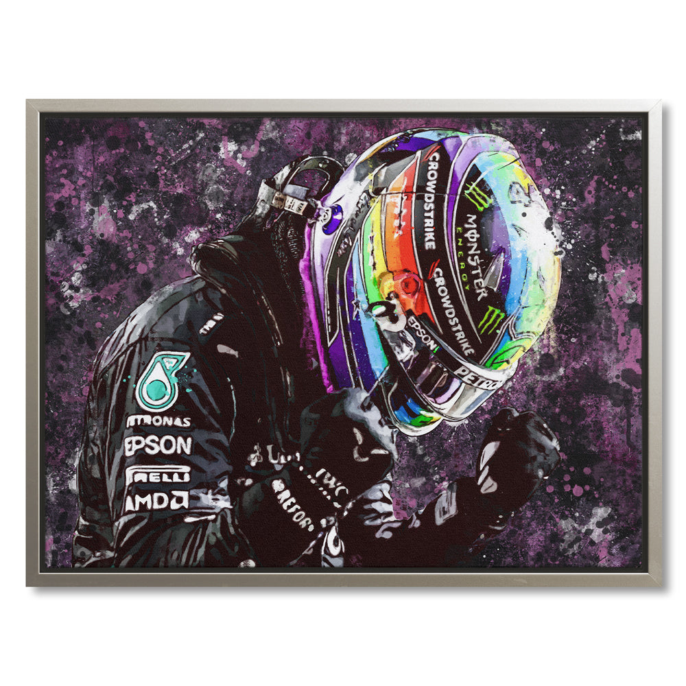 Lewis Hamilton 'Rainbow 2021'