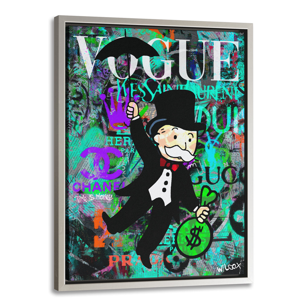 Mr. Monopoly Pop Art Graffiti