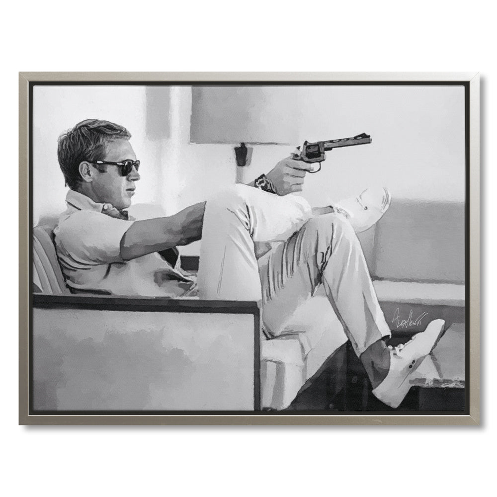 Steve McQueen Gun Aim