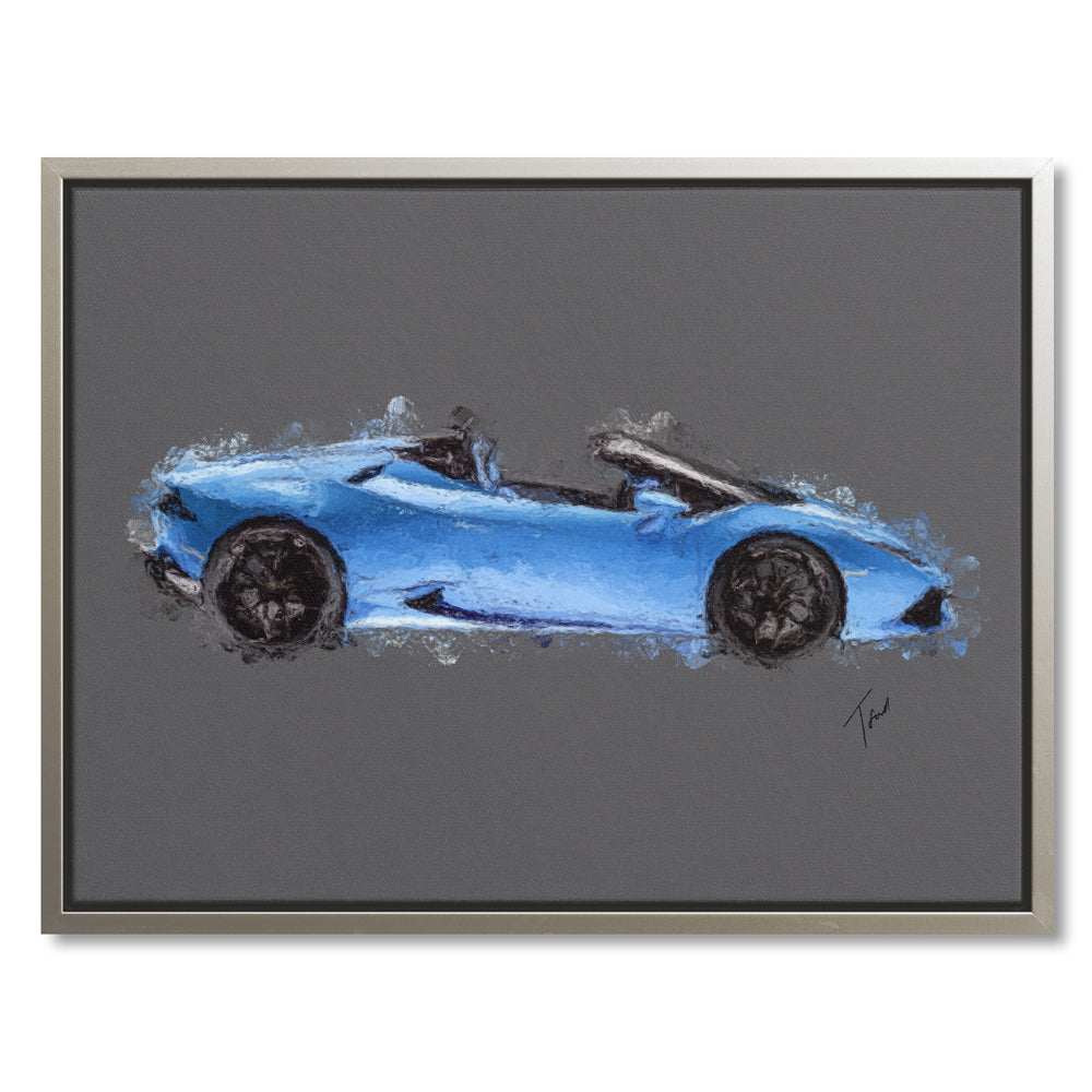 Lamborghini Huracan Spyder Blue