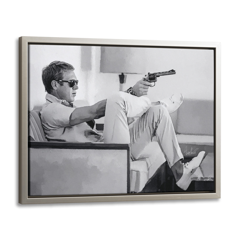 Steve McQueen Gun Aim