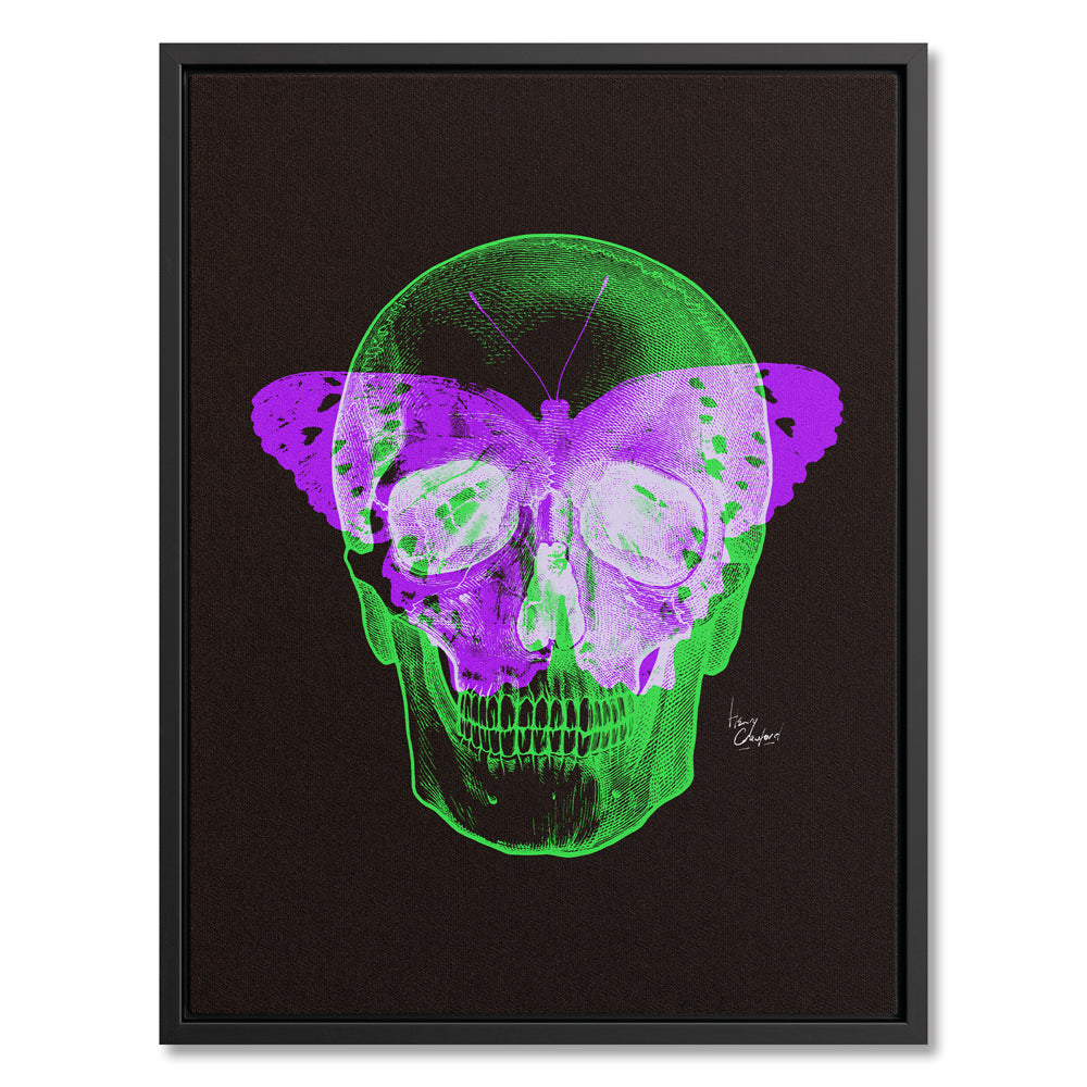 Skull Butterfly Invert