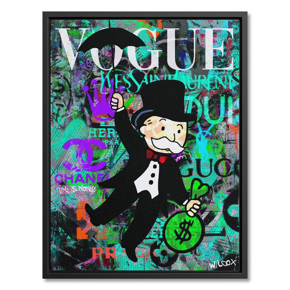 Mr. Monopoly Pop Art Graffiti