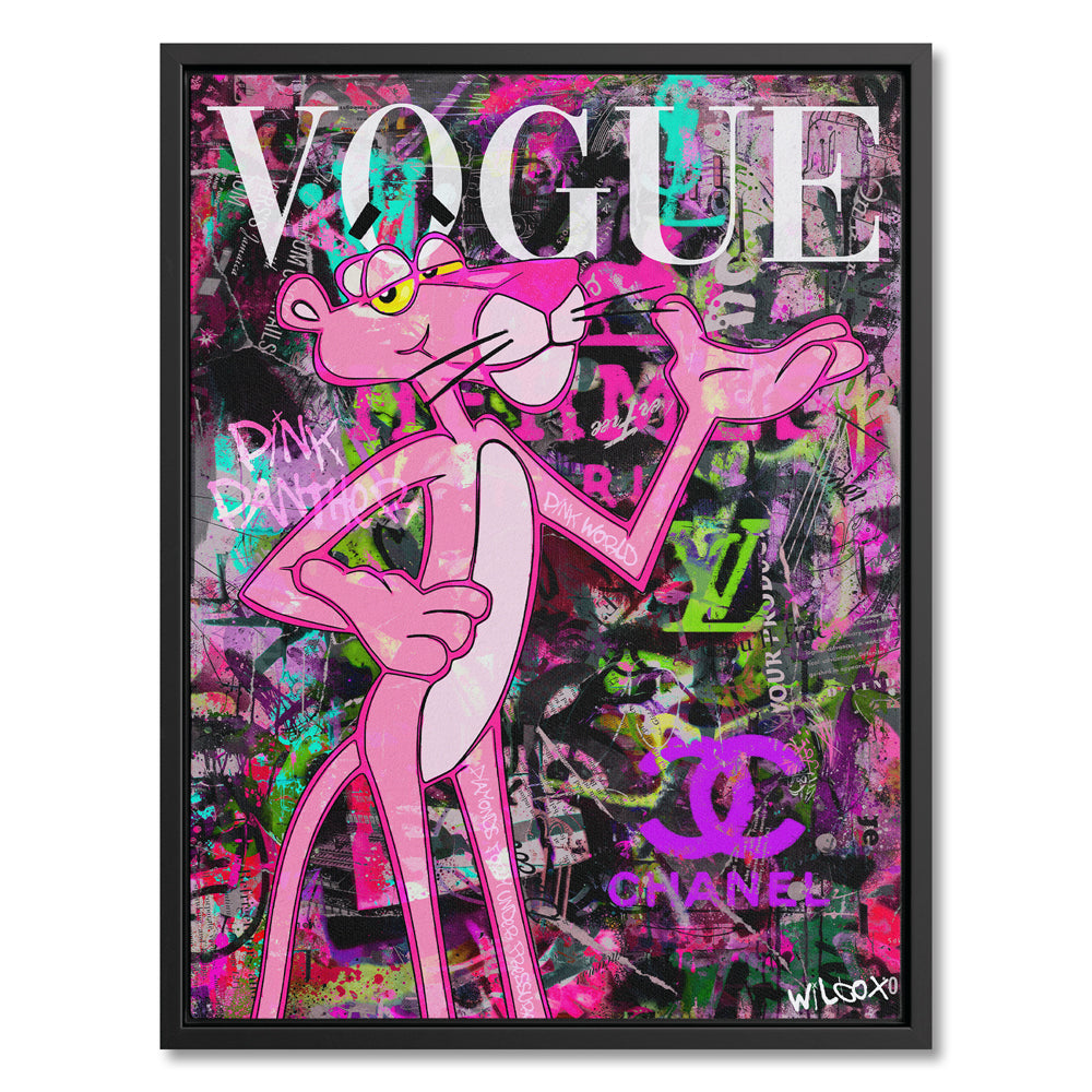 Pink Panther Pop Art Graffiti V2