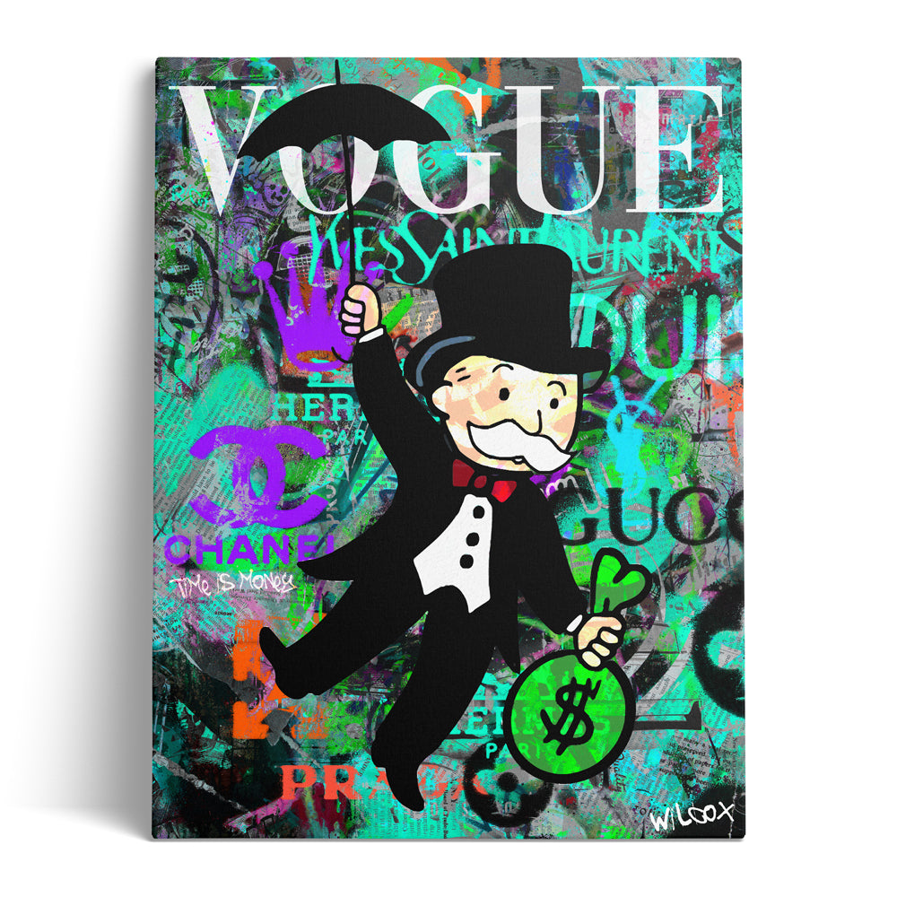 Mr. Monopoly Pop Art Graffiti