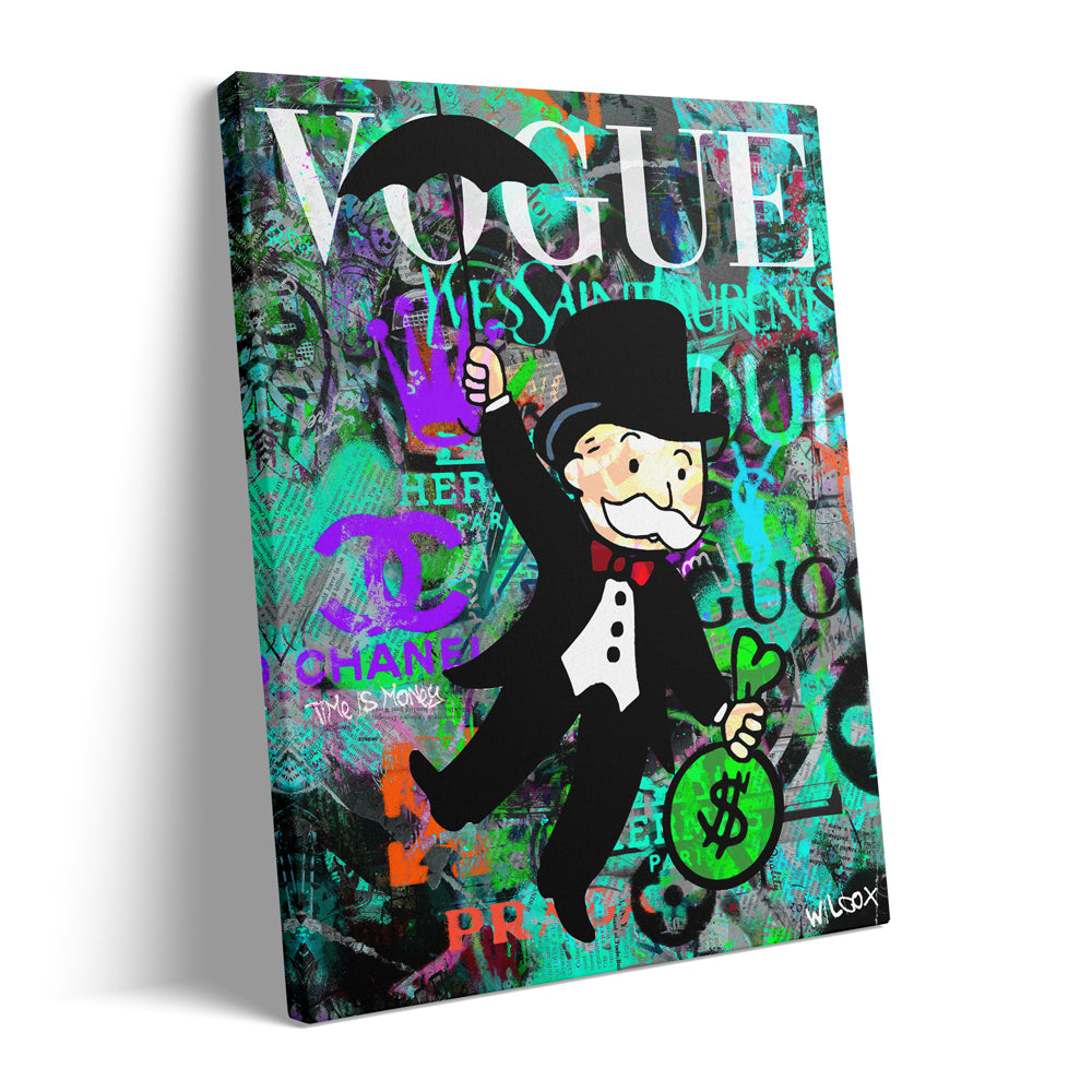 Mr. Monopoly Pop Art Graffiti