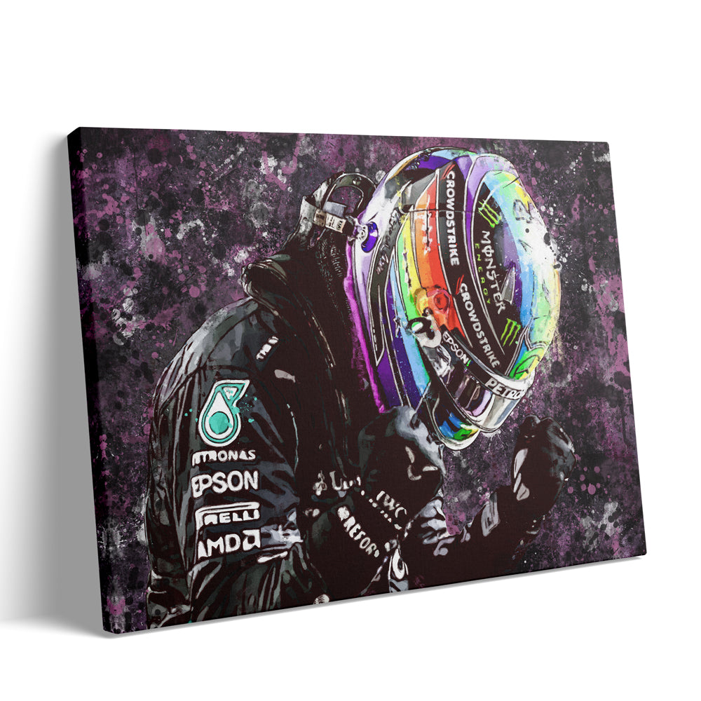 Lewis Hamilton 'Rainbow 2021'