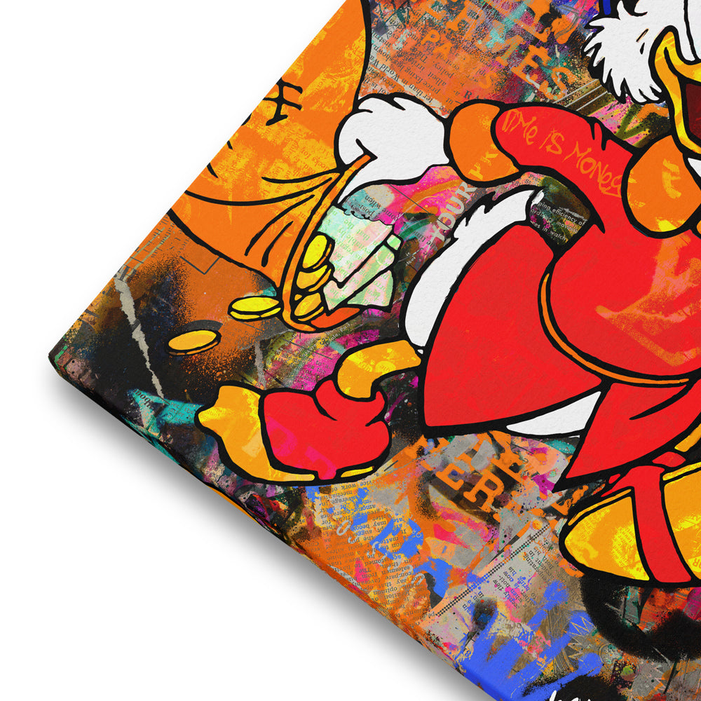 Scrooge McDuck Pop Art Graffiti