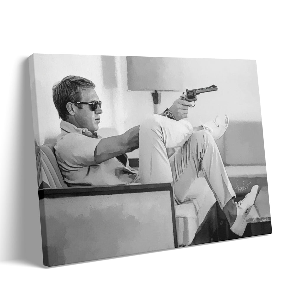 Steve McQueen Gun Aim