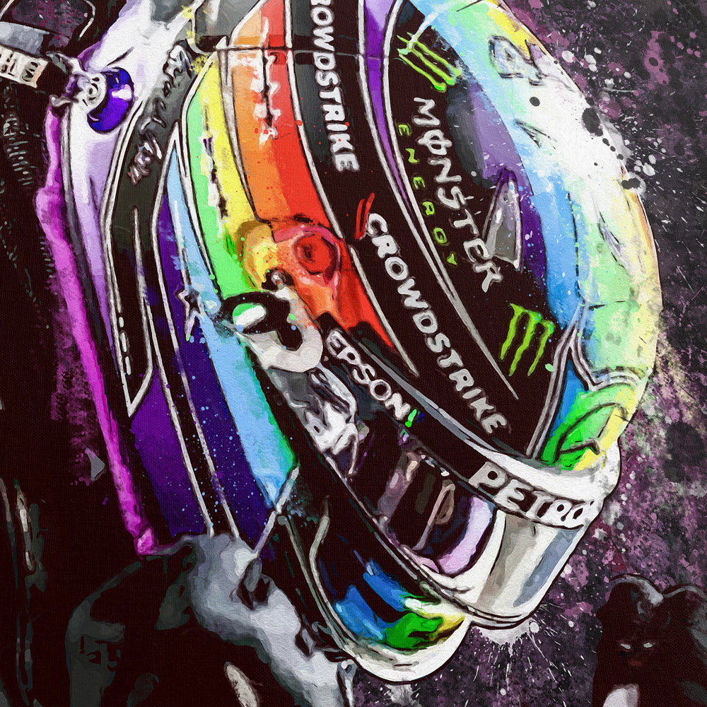 Lewis Hamilton 'Rainbow 2021'