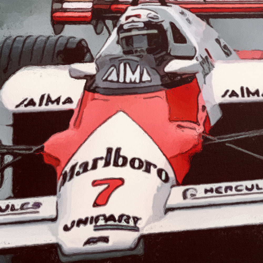 Alain Prost 'McLaren' 1984