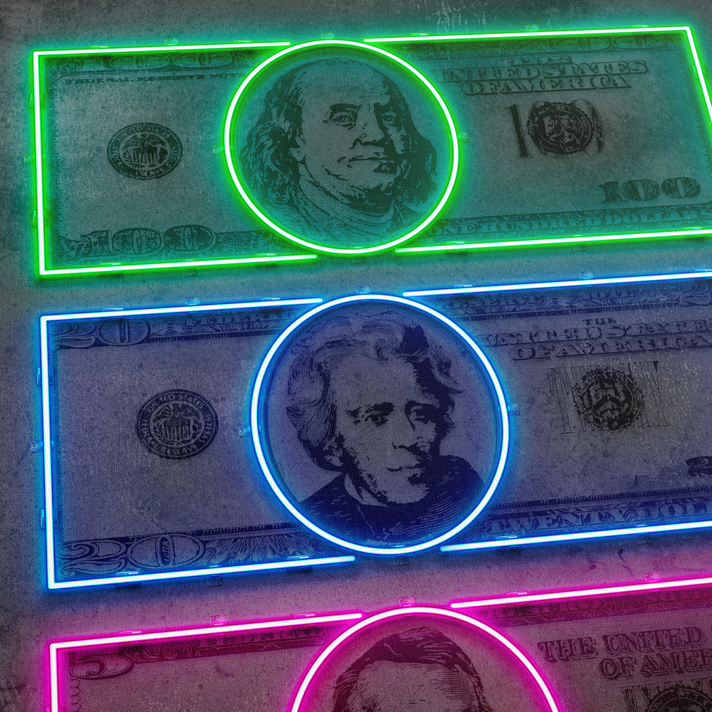 Dollar Bills 'Neon'