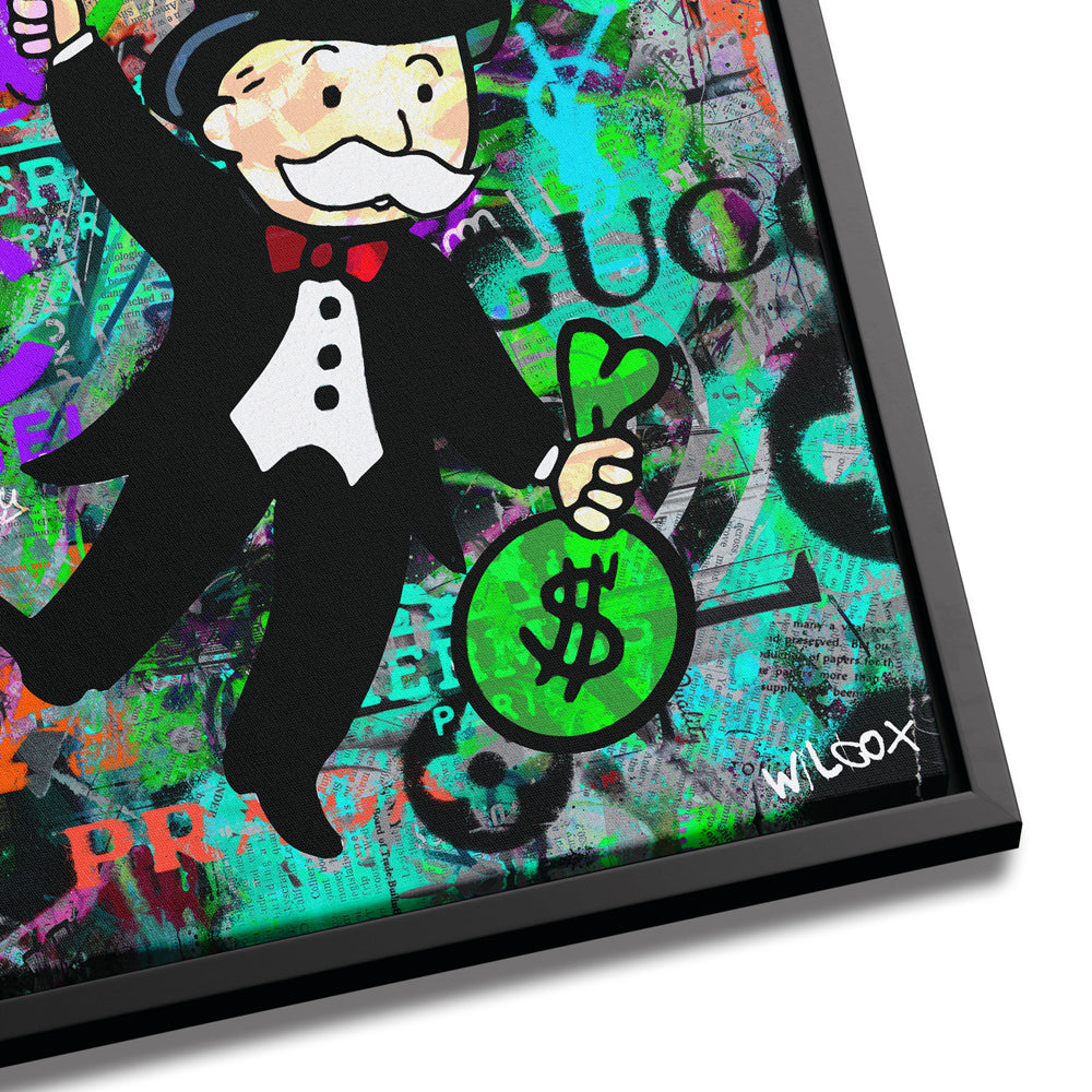 Mr. Monopoly Pop Art Graffiti