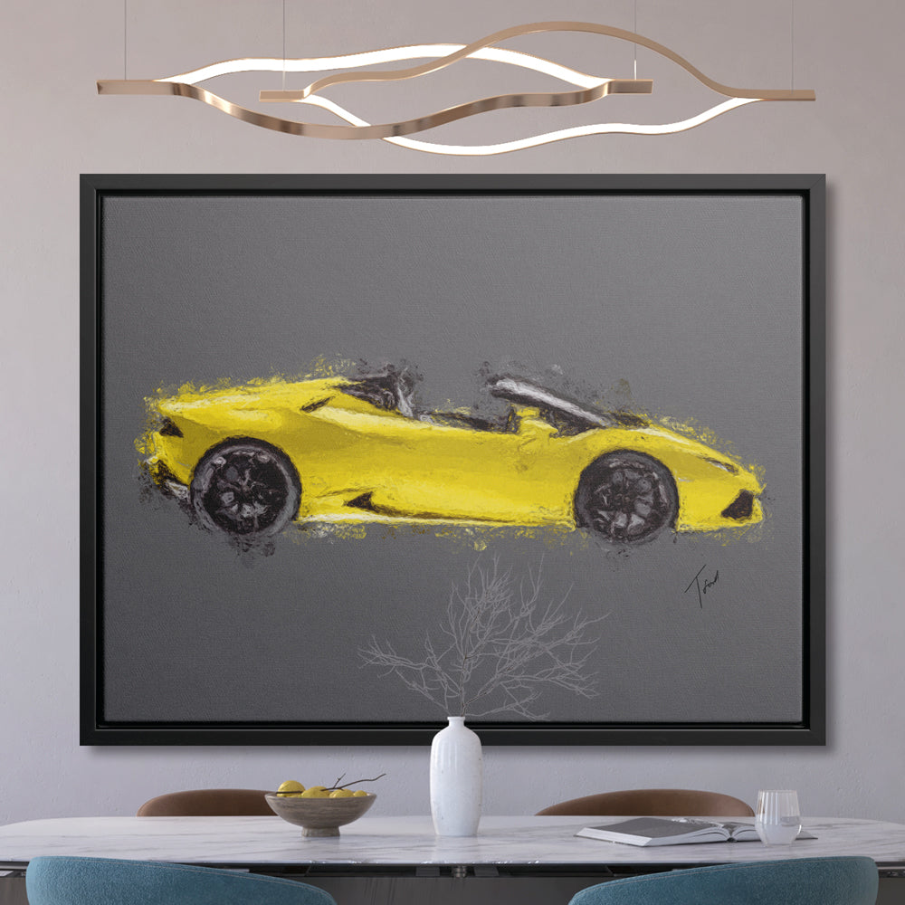 Lamborghini Huracan Spyder Yellow