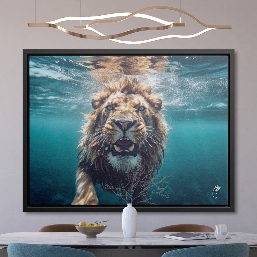 Underwater Lion