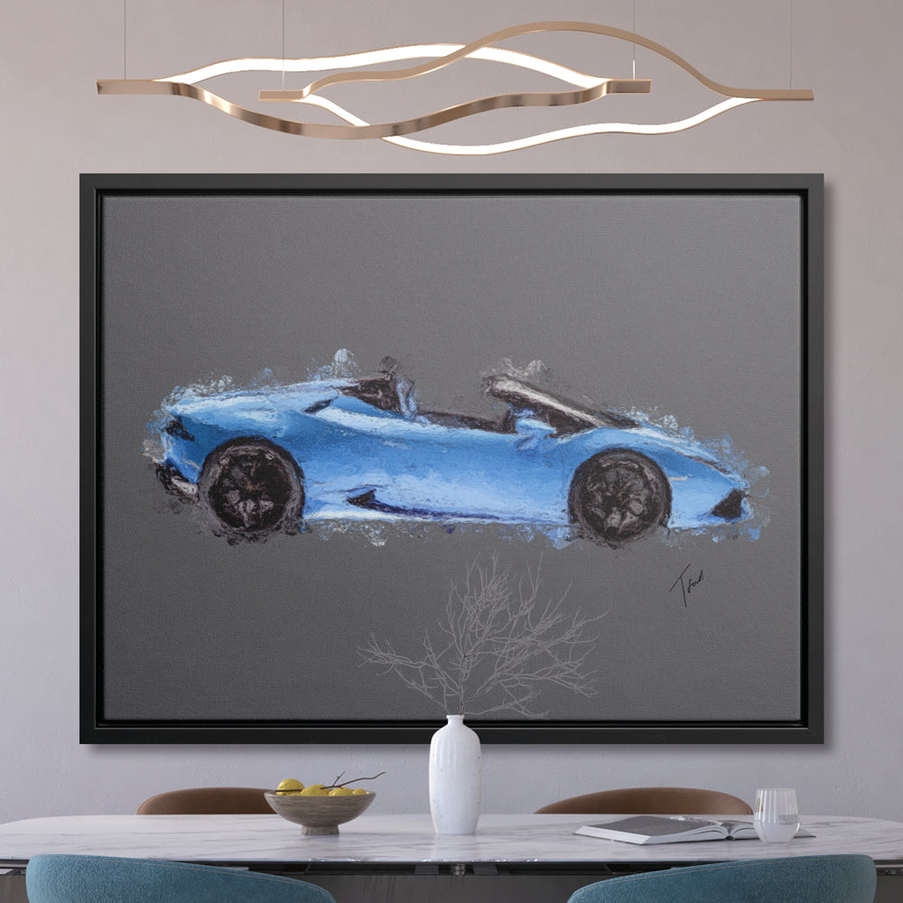 Lamborghini Huracan Spyder Blue