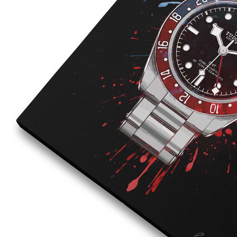 Tudor "Black Bay GMT Pepsi"