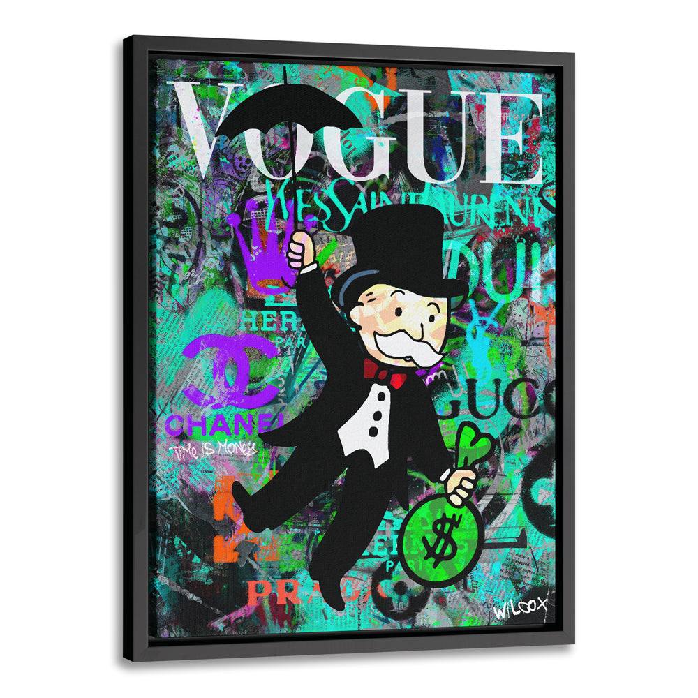 Mr. Monopoly Pop Art Graffiti