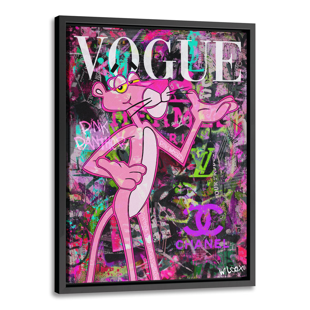 Pink Panther Pop Art Graffiti V2