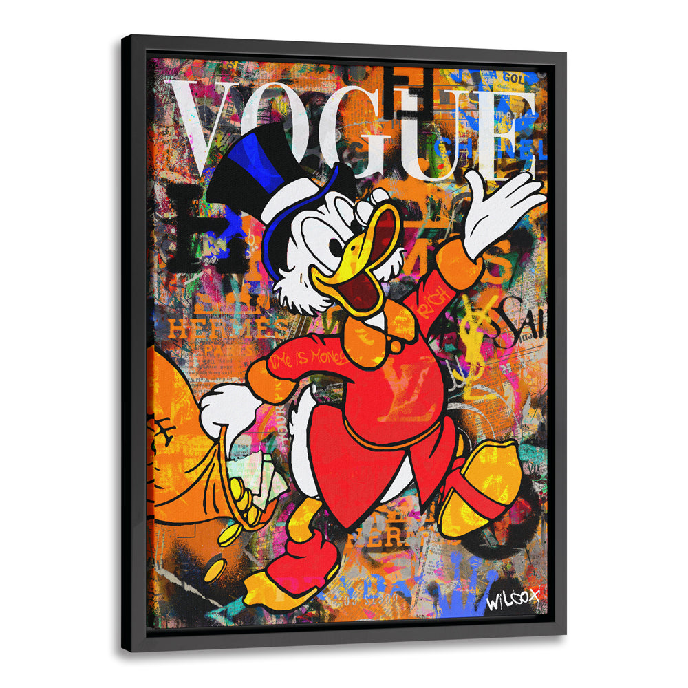 Scrooge McDuck Pop Art Graffiti