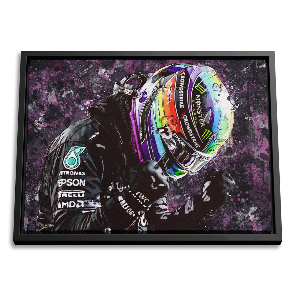 Lewis Hamilton 'Rainbow 2021'