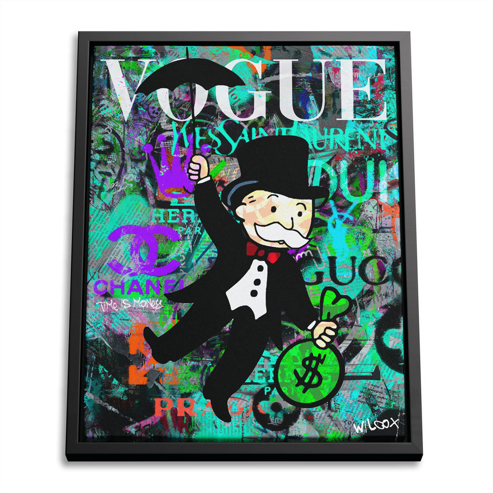 Mr. Monopoly Pop Art Graffiti