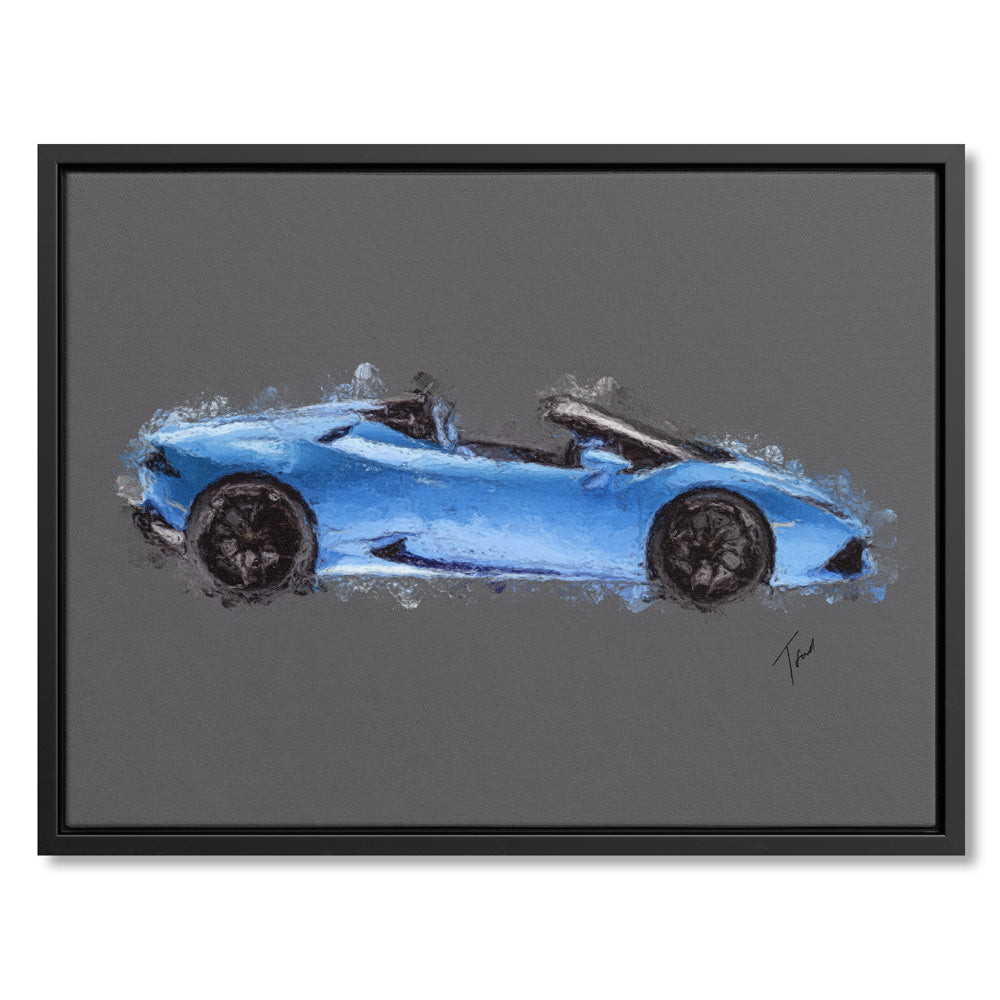 Lamborghini Huracan Spyder Blue