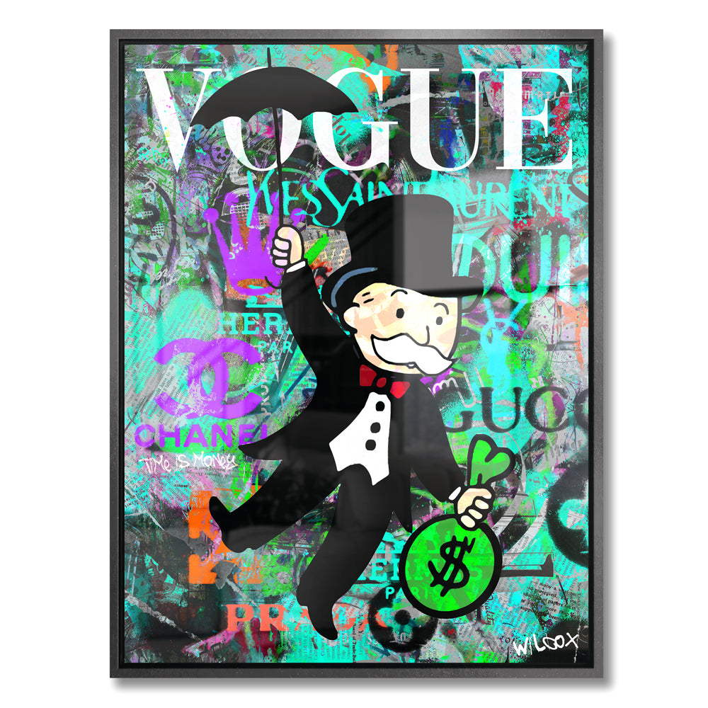Mr. Monopoly Pop Art Graffiti