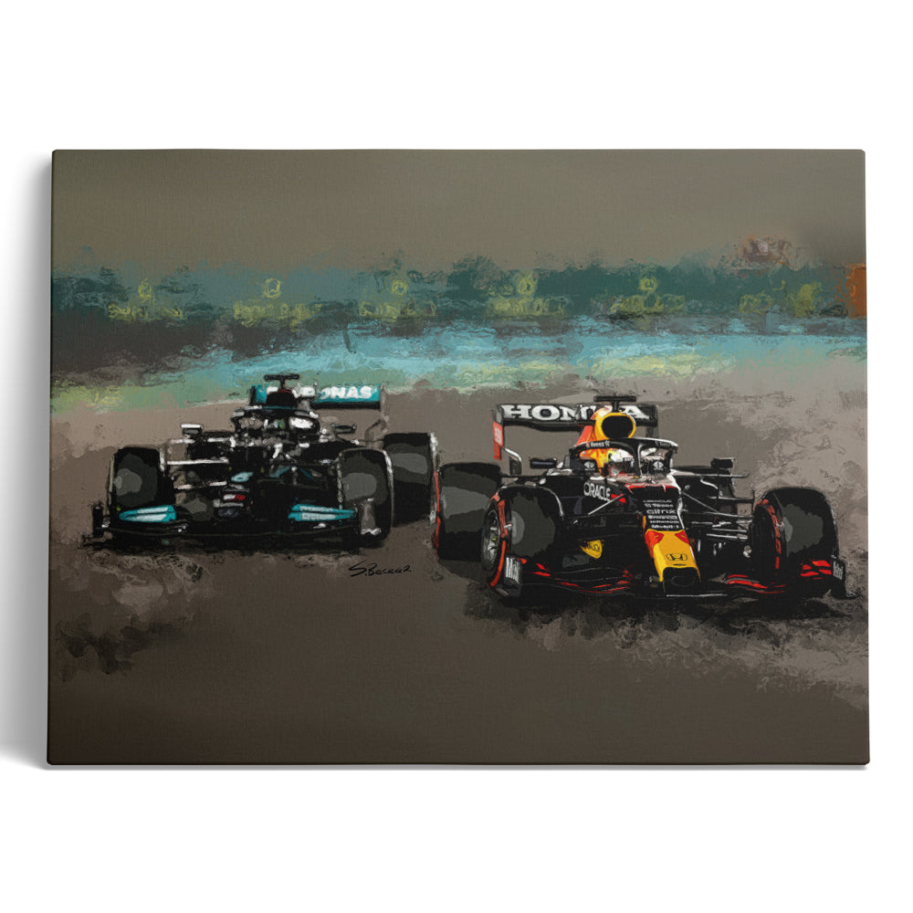 Max Verstappen vs Lewis Hamilton 2021
