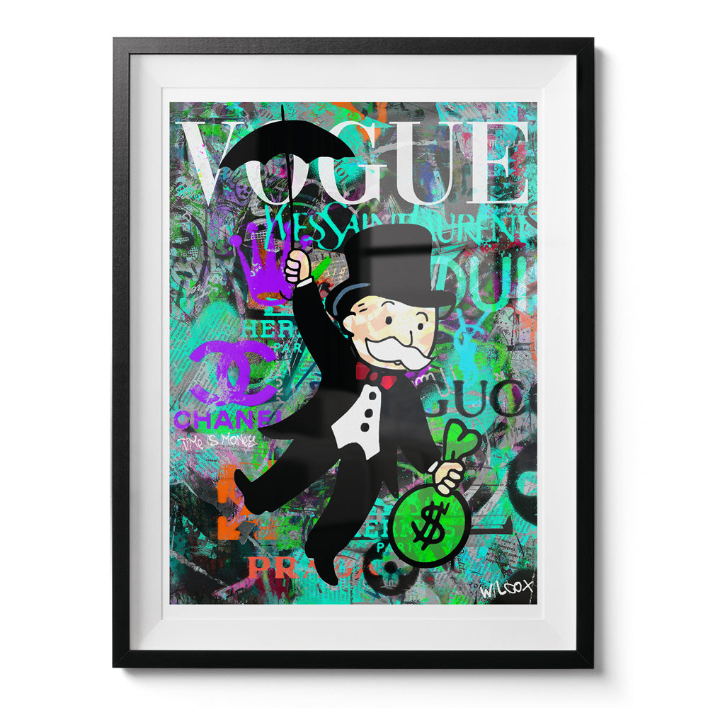 Mr. Monopoly Pop Art Graffiti