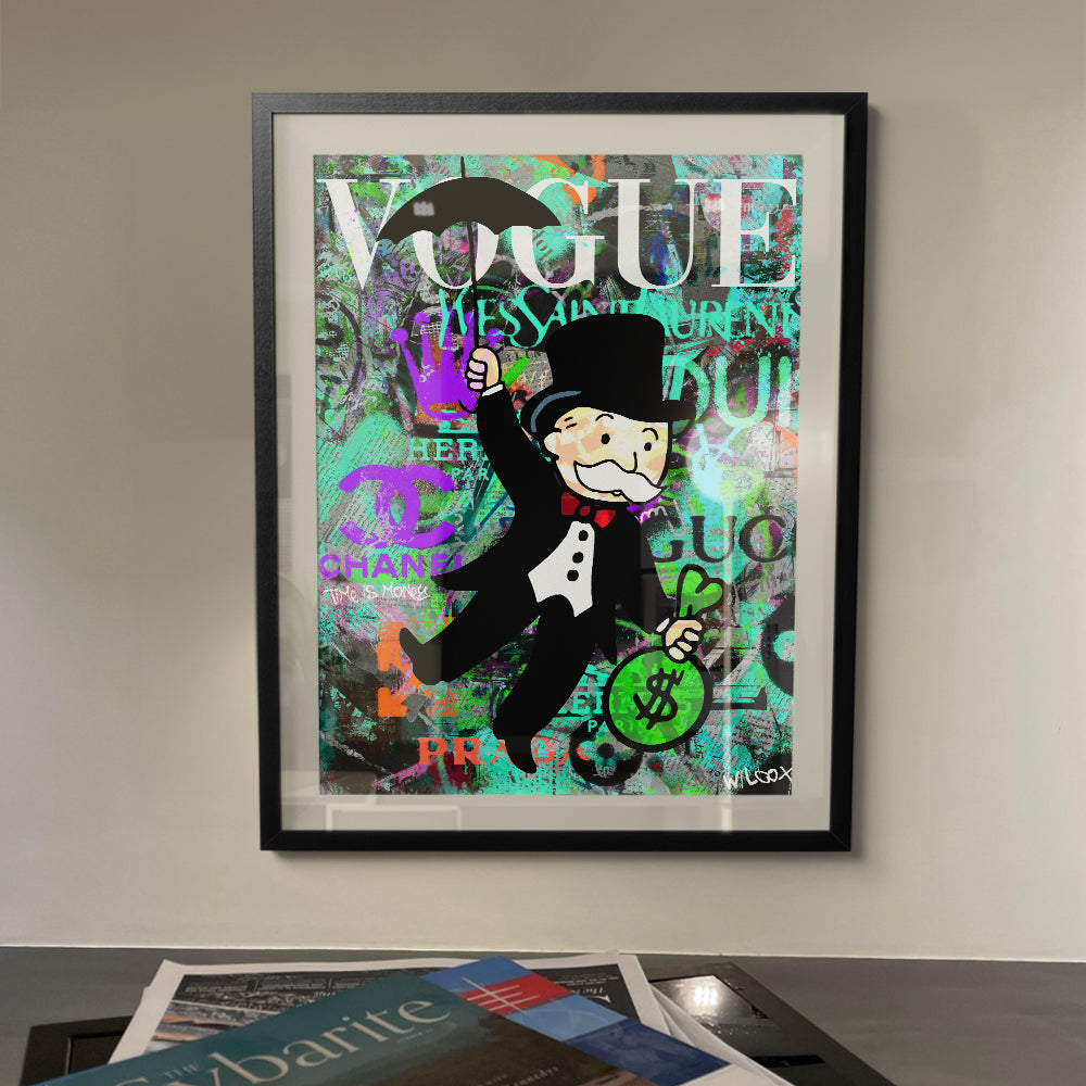 Mr. Monopoly Pop Art Graffiti